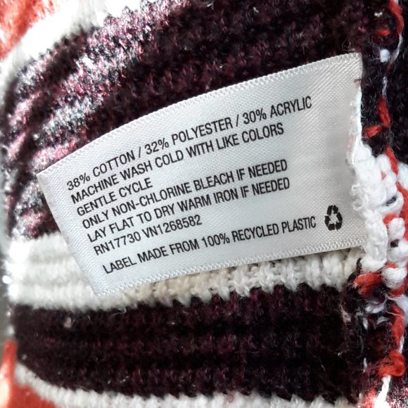 Knox Rose✨ Waterfall Wrap Aztec Tribal Cardigan Size XS - Picture 10 of 10